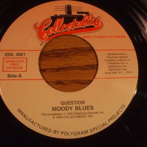 MOODY BLUES - QUESTION / RIDE MY SEE SAW