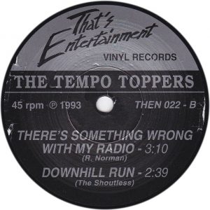 TEMPO TOPPERS - LOVER'S LANE/THERE'S SOMETHING WRONG