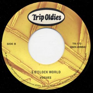 VOGUES – YOU’RE THE ONE / 5 O’CLOCK WORLD