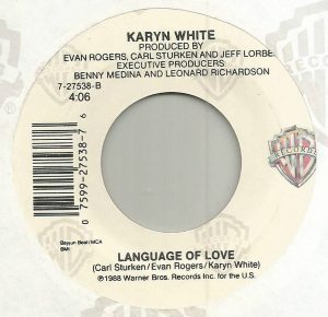KARYN – LOVE SAW IT / LANGUAGE OF LOVE