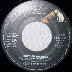 KEITH – I WONDER DO YOU THINK OF ME / BROTHER JUKEBOX