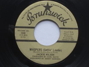 JACKIE – THE FAIREST OF THEM ALL / WHISPERS (GETTIN’ LOUDER)