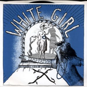 X - WHITE GIRL - BLUE COVER