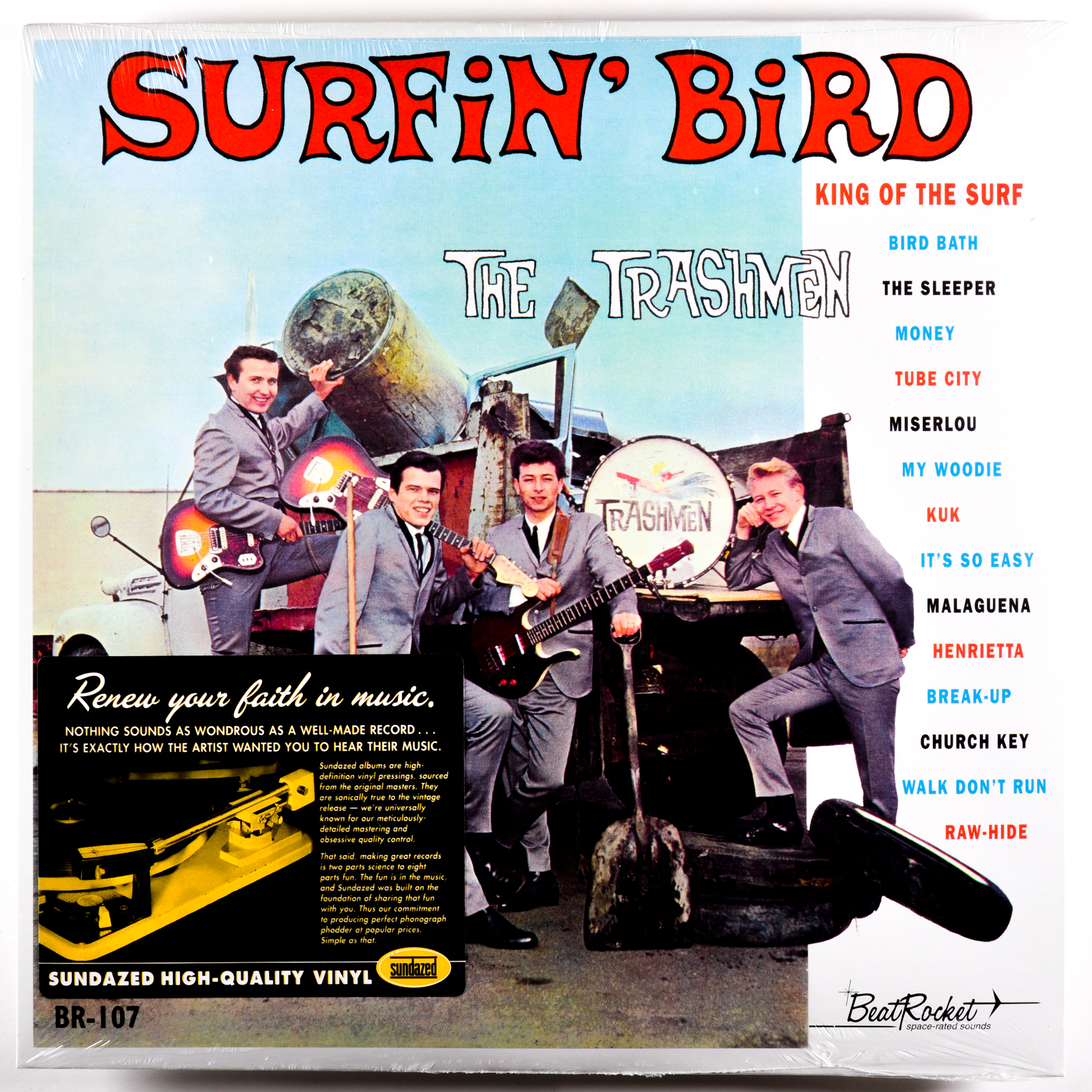 The Trashmen. Surfin Bird. The Trashmen винил. Trashmen Surfin Bird обложка.