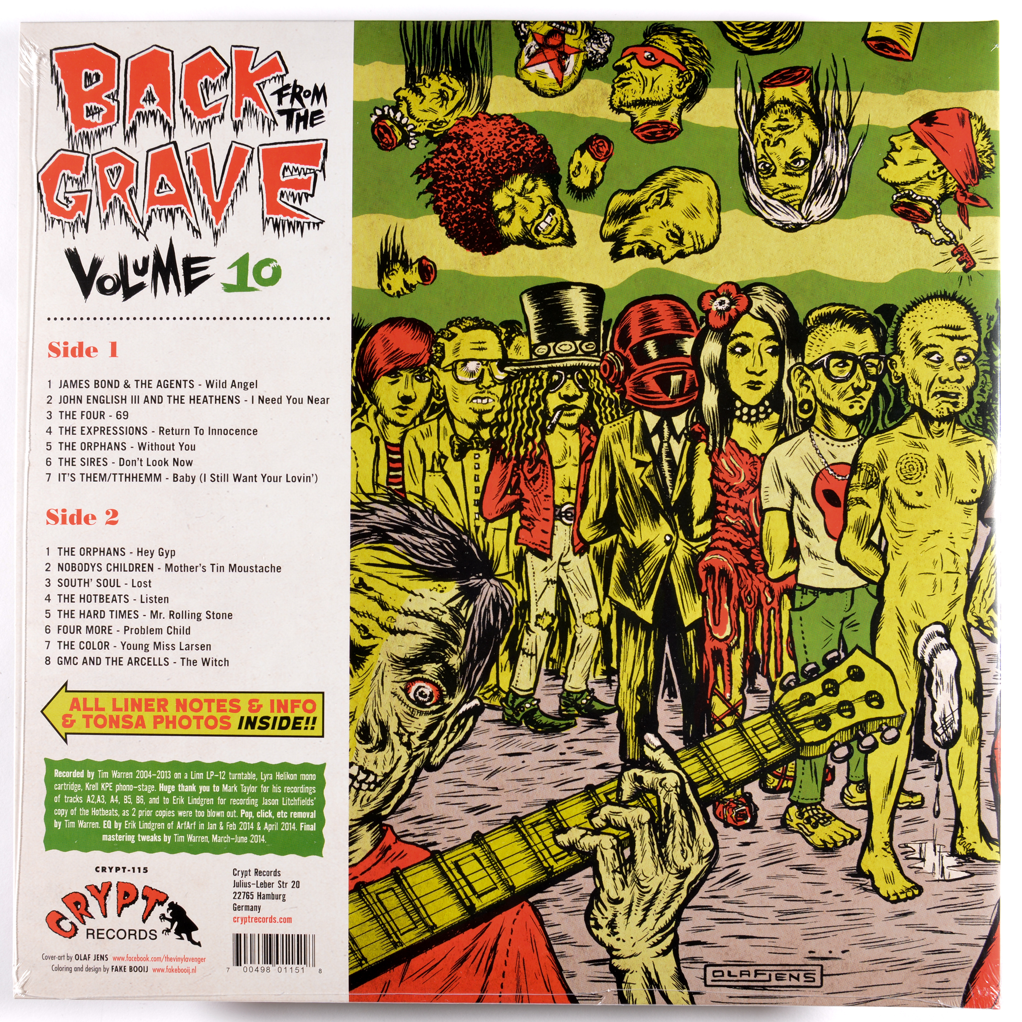 BACK FROM THE GRAVE 3枚 | studyexpress.ng