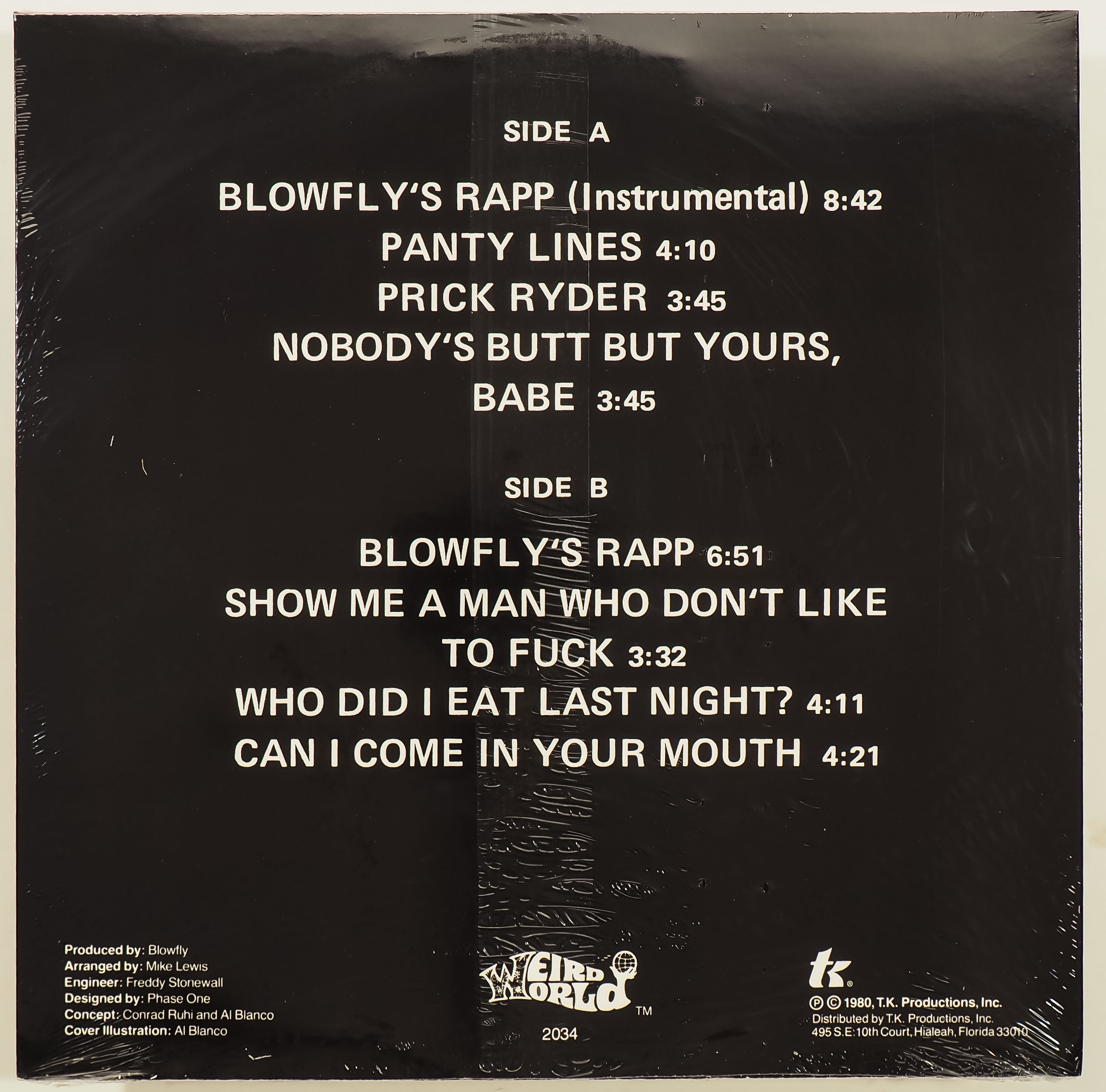 BLOWFLY – BLOWFLY'S PARTY (X-RATED) – Get Hip Recordings!