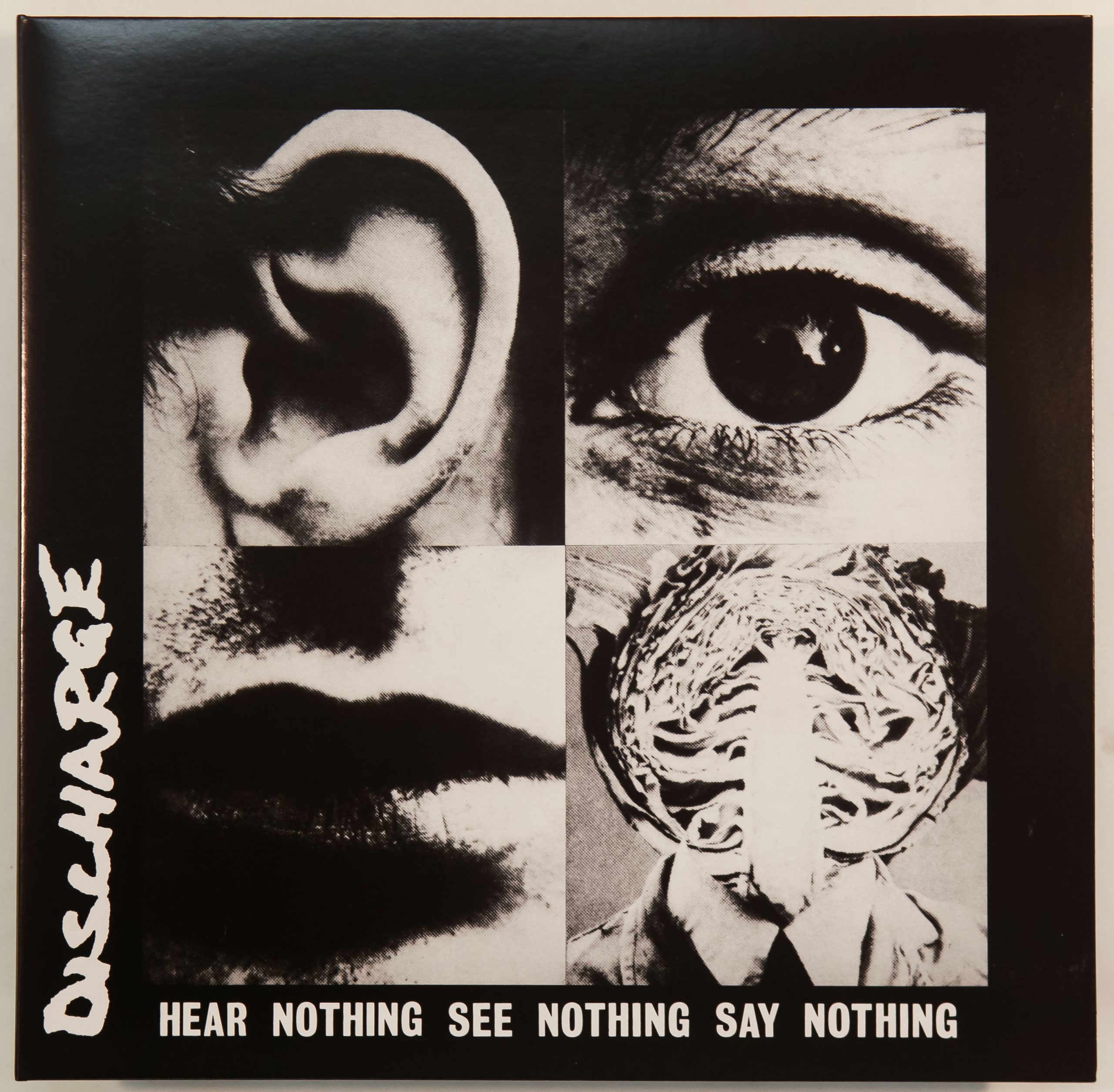 DISCHARGE – HEAR NOTHING SEE NOTHING SAY NOTHING – (GATEFOLD